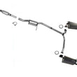 Dual Exhaust System For 1998-2002 Accord 3.0 V6 4 Door Sedan Dual Pipe Muffler