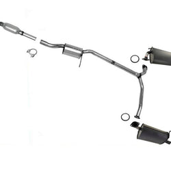 Dual Exhaust System For 1998-2002 Accord 3.0 V6 4 Door Sedan Dual Pipe Muffler