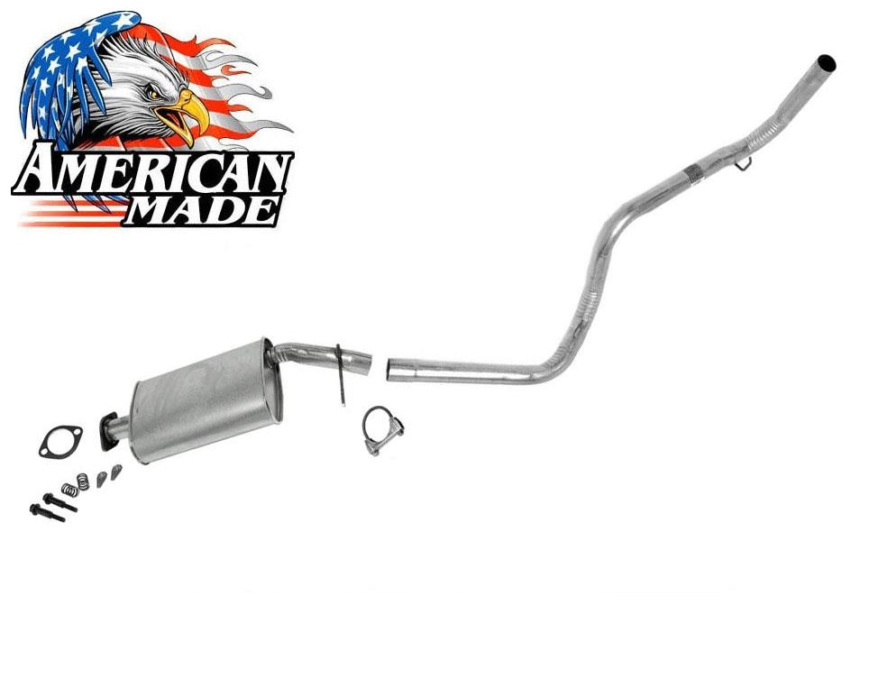 Exhaust Sys Middle Muffler Tail Pipe For Ford Bronco II 2.9L 1986 1987 1988 1989 - Photo 1