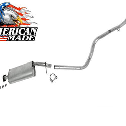 Exhaust Sys Middle Muffler Tail Pipe for Ford Bronco II 2.9L 86 1987 1988 1989