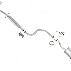 100% nuevo resonador medio y silenciador trasero para Honda Civic EX 1996-1998