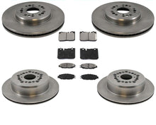 For 1995-2000 for Lexus LS400 Front & Rear Brake Disc Rotors & Ceramic Disc Pads