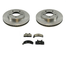 1983-1996 Ciera Century V6 Front Brake Rotors & Ceramic Brake Pads 3pc kit