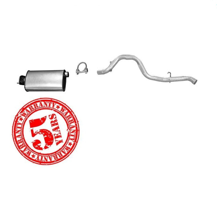 For 2001 2002 2003 2006 Jeep Wrangler 2.4L 2.5L Muffler Tail Pipe Exhaust System