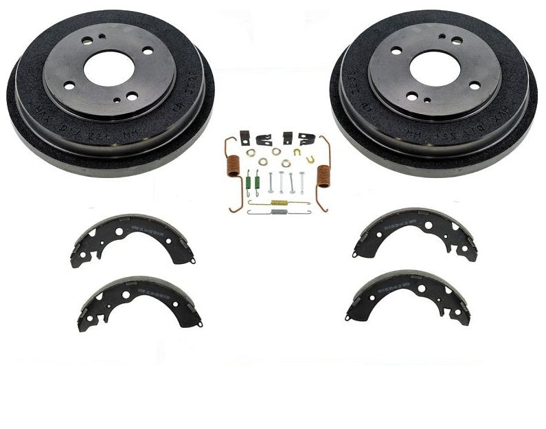 For 1990 to 2002 Accord 2 Brake Drum Kit FITS MODELS WITH REAR DRUMS