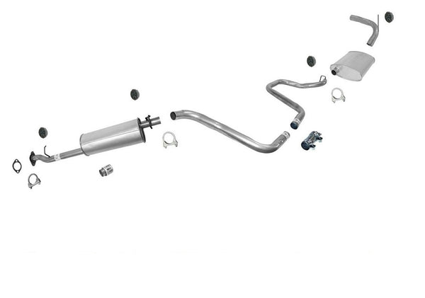 Muffler Resonator Exhaust System for Chevrolet Malibu Maxx LS LT LTZ 3.5L 04-06