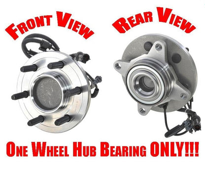 One Front Wheel Hub Bearing For Ford F150 2009-2010 REAR WHEEL DRIVE