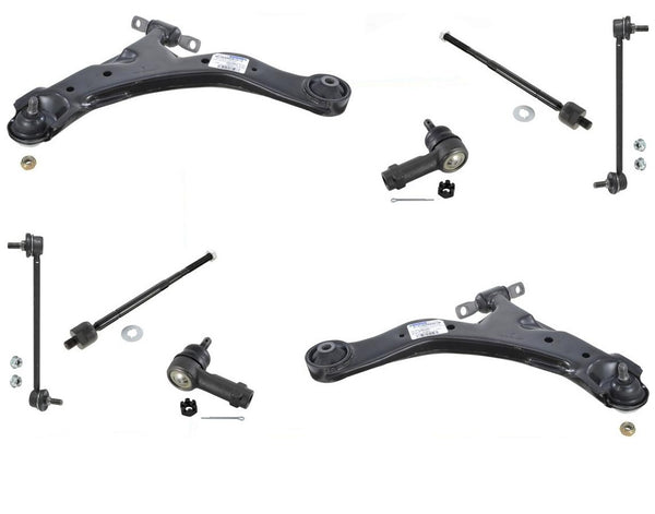 For 2005 2006 2007 2009 Kia Spectra Front Lower Control Arms Tie Rods & Links
