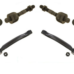 Front Inner & Outer Tie Rods Set For Acura TL 3.2L 2004 2005 2006 2007 2008