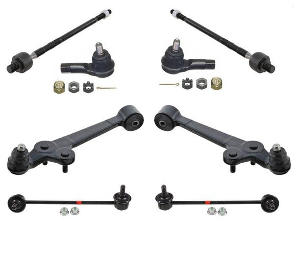 Control Arms Ball Joints Tie Rods Sway Bar For Kia Rio 2003 2004 2005