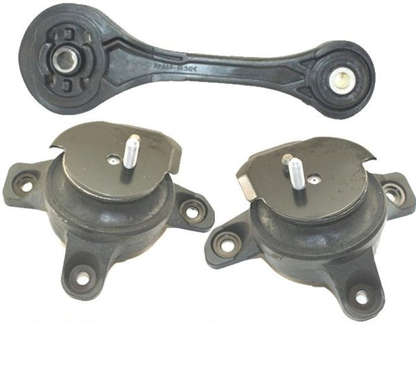 Engine Motor Mount Torque Strut 3 Pcs Kit For Subaru Outback 3.0L 2005 2007 2009