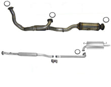 Rear Converter Resonator & Muffler For 97-00 Camry 97-98 ES300 FEDERAL EMISSIONS