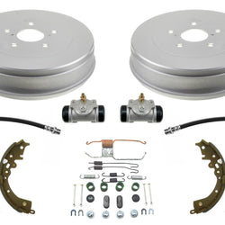 Rear Drums Shoes Spring Wheel Cylinders For Toyota Sienna 2004-10 W/ Rear Drums