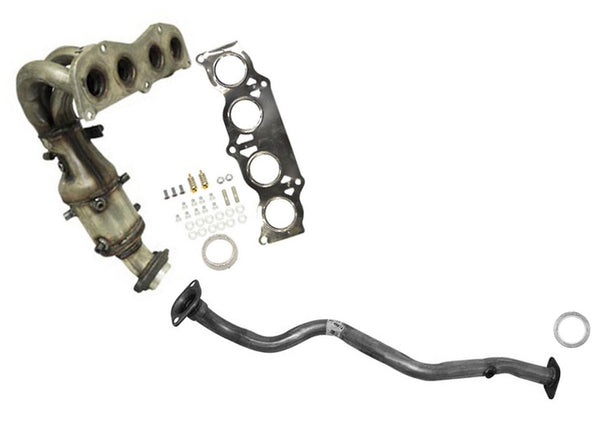 Front Upper Catalytic Converter Engine Pipe for Toyota Highlander 2.4 2004-2007