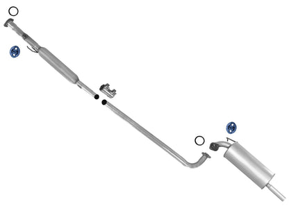 Muffler Resonator Pipe Exhaust System for Toyota Camry 3.0L 1997 1998 1999 2001 - Photo 1