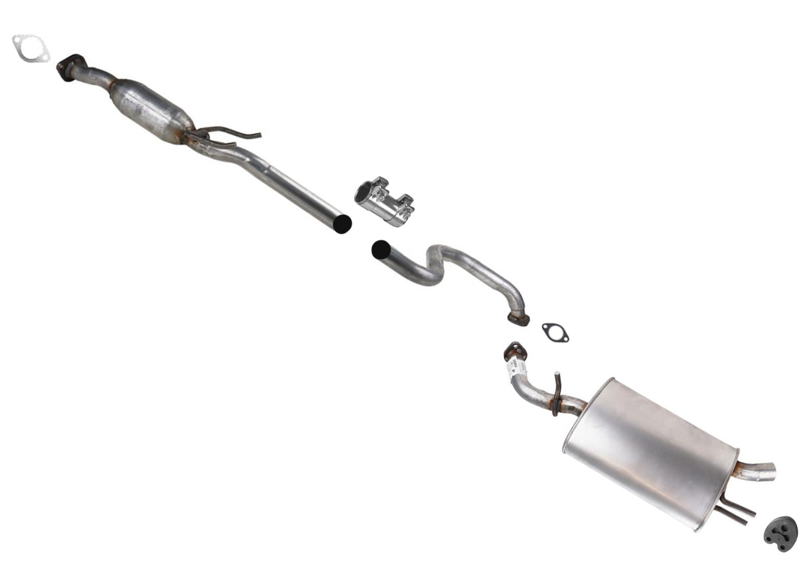 Resonator Ext Pipe Muffler Exhaust System for Chevrolet Spark 2013 2014 2015