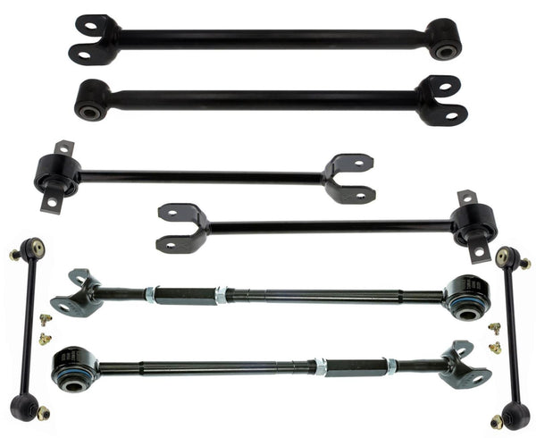 Rear Trailing & Lateral Arms W/ Bushings & Links For Toyota Camry 2012 2016 2017