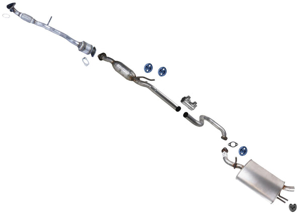 Resonator Ext Pipe Muffler Exhaust System for Chevrolet Spark 2013 2014 2015