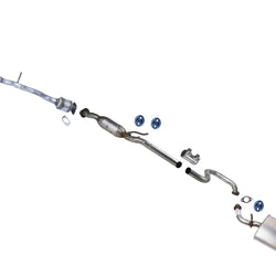 Resonator Ext Pipe Muffler Exhaust System for Chevrolet Spark 2013 2014 2015