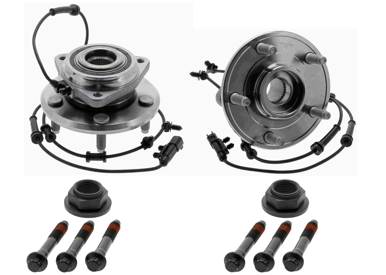 Front Wheel Hub Bearings For Jeep Wrangler 2011 2012 2013 2014 2015 2016 2017