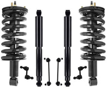 Front Struts & Rear Shocks & Links For Nissan Titan 2017 2022 2023 4 Wheel Drive
