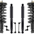 Front Struts & Rear Shocks & Links For Nissan Titan 2017 2022 2023 4 Wheel Drive