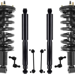 Front Struts & Rear Shocks & Links For Nissan Titan 2017 2022 2023 4 Wheel Drive