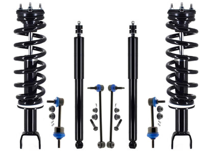 Front Struts Rear Shocks & Sway Bar Links For Ram 1500 2019-2023 4 Wheel Drive