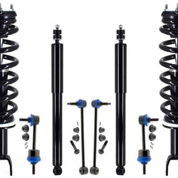 Front Struts Rear Shocks & Sway Bar Links For Ram 1500 2019-2023 4 Wheel Drive
