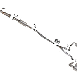 Resonator Pipe Muffler Dual Exhaust System for 19-23 Nissan Altima 2.5 Front Drv