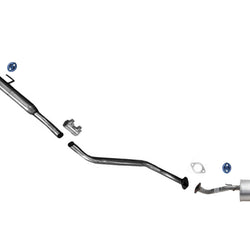 Resonator Ext Pipe Muffler Exhaust System for KIA Forte 2.0 Hatchback 2011 2013