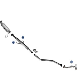 Resonator Ext Pipe Muffler Exhaust System for KIA Forte 2011 2013 2.0 Hatchback