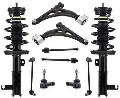 Front Struts Control Arms Tie Rods & Links For Chevrolet Impala 3.6L 2014 19 20 - Photo 1