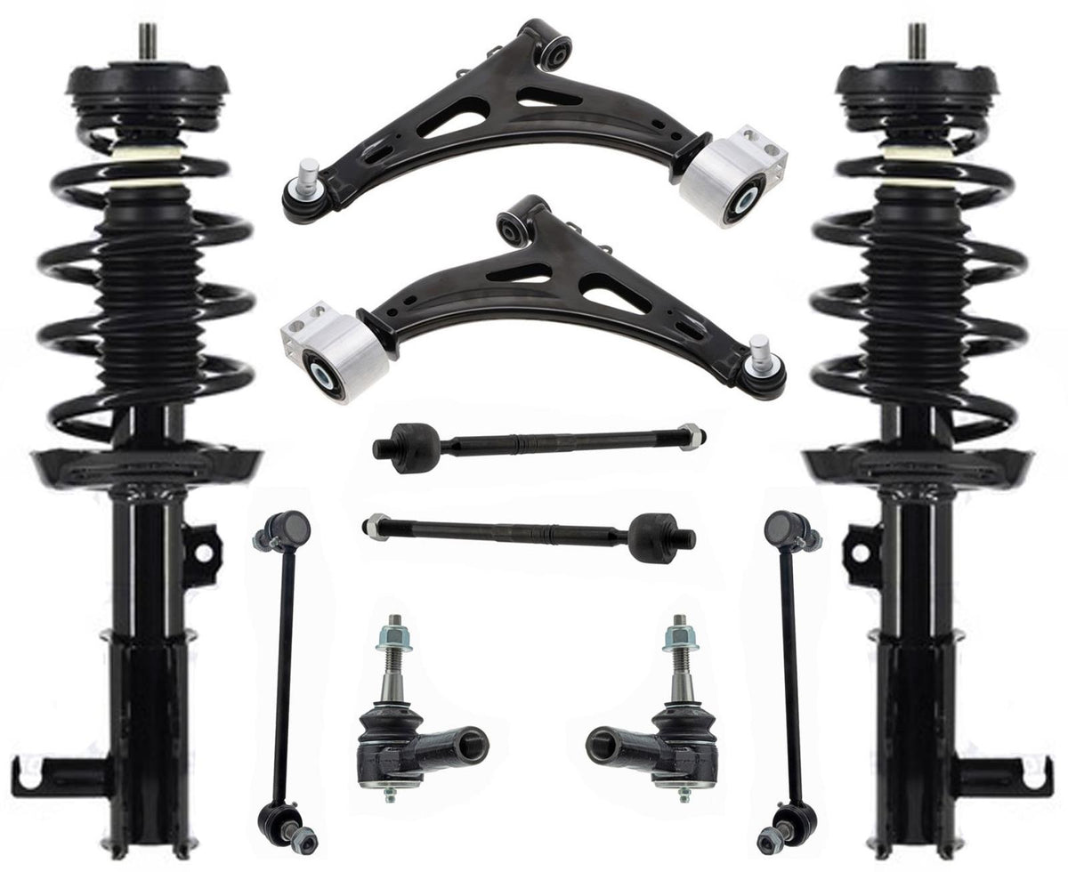 Front Struts Control Arms Tie Rods & Links For Chevrolet Impala 2.5L 14 15 2019 - Photo 1