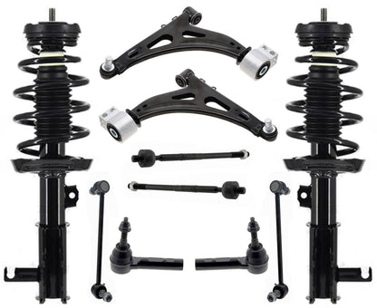 Front Struts Control Arms Links & Tie Rods For Chevrolet Impala 2.5L 14 15 19 - Photo 1