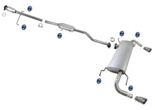 Catalytic Converter Resonator Ext Pipe Muffler Exhaust System for CX-7 07-09