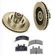 Fits For 95-99 GM Rear Wheel Drive C1500 Pick Up 5 Stud Disc Brake Rotor Pads