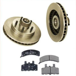 Fits For 95-99 GM Rear Wheel Drive C1500 Pick Up 5 Stud Disc Brake Rotor Pads