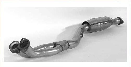for 1994 1995 BMW 530i Left Engine Pipe with Catalytic Converter OE Style
