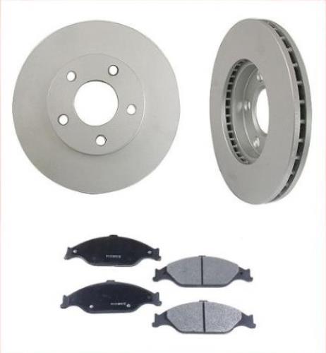 Fits 1995-1999 Honda Odyssey Rear Brake Rotors & Ceramic Brake Pads