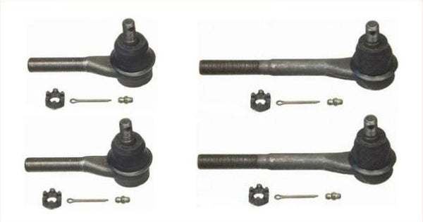 Ford Lincoln 4Pc Tie Rod Kit ES3495 & ES3494
