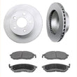 Fits For 2004-2005 Buick Rainer 5.3L V8 Front Brake Rotors & Ceramic Pads