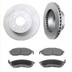 Fits For 2004-2005 Buick Rainer 5.3L V8 Front Brake Rotors & Ceramic Pads