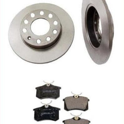 2002-2005 Audi A4 Rr 245mm Kit De Pastillas De Rotor De Freno Rotor