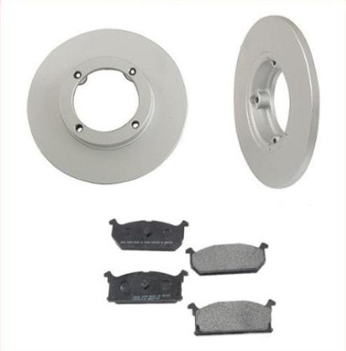 Front Disc Brake Rotors Disc Brake Pads for 1985 1986 1987 1988 Chevrolet Sprint