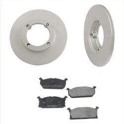 Front Disc Brake Rotors Disc Brake Pads for 1985 1986 1987 1988 Chevrolet Sprint