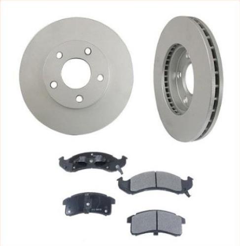 Front Disc Brake Rotors & Ceramic Brake Pads for 1993-1997 Camaro Firebird