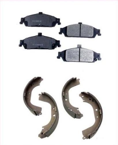 1999-2005 Grand Am Malibu Front Ceramic Pads & Brake Shoes CD727 B720