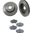 1996-1999 FORD SHO Front Brake Rotors & Ceramic Pads