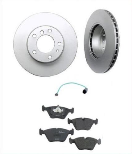 BMW 318 4 puertas 325 328 97-01 Z3 2.5L 2.8L Rotores de freno delanteros Pastillas de cerámica del rotor